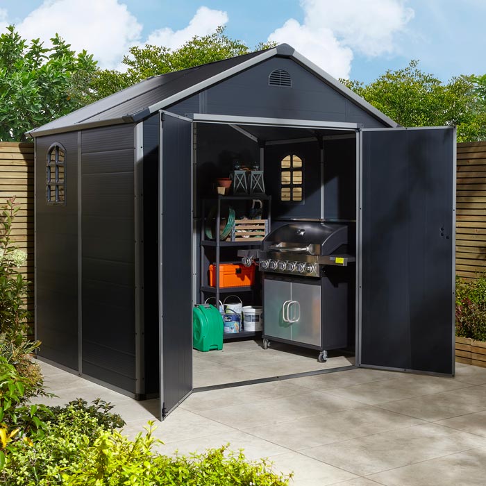 Plastic & Resin Sheds - Loravella