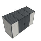 Duramax 10' x 4' SideMate Plus Pro Storage Shed with Foundation 36825