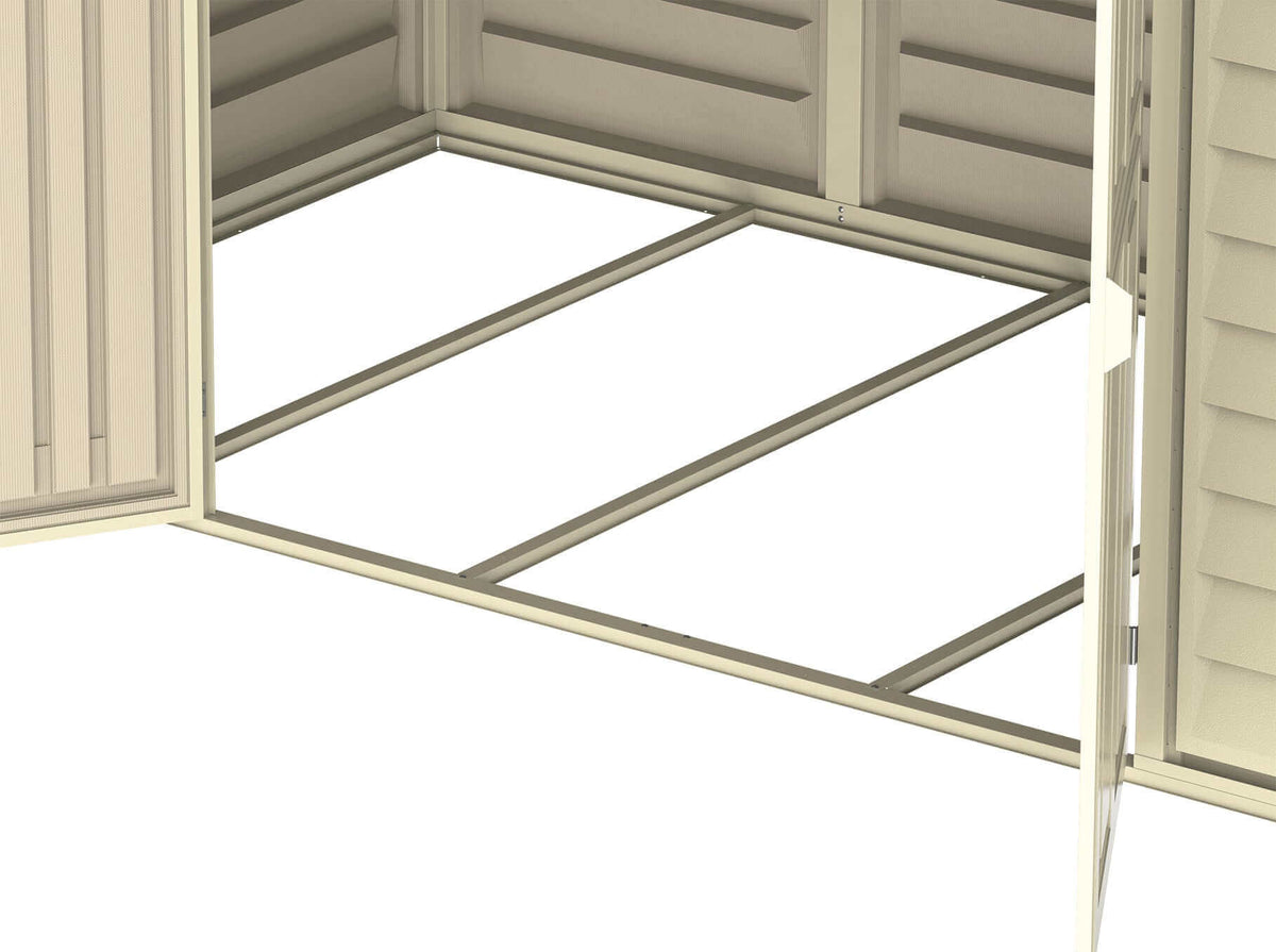 Duramax 10.5 x 5 ft Woodbridge Shed with Foundation 00283