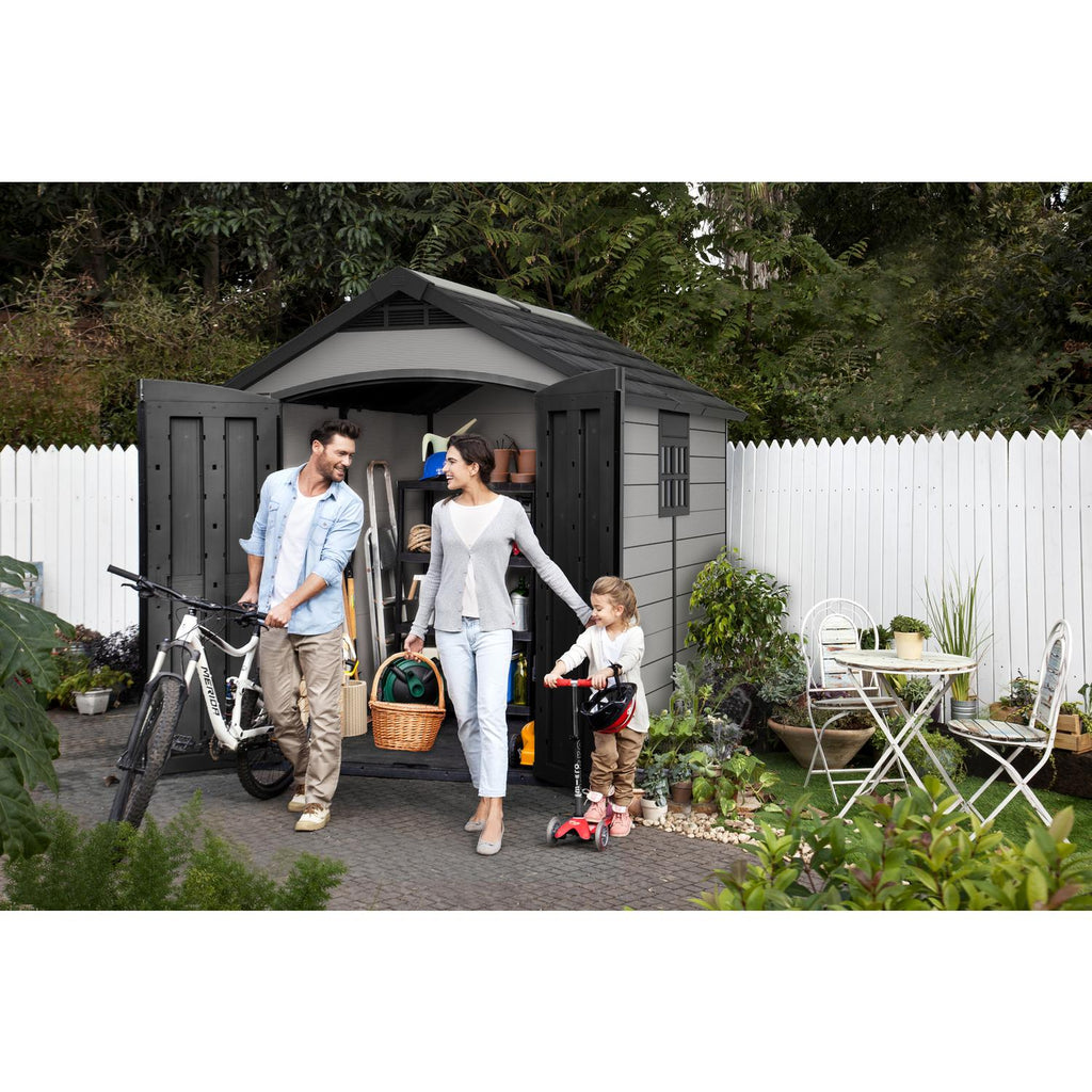 Keter Premier Apex Shed 7.5 × 9 ft