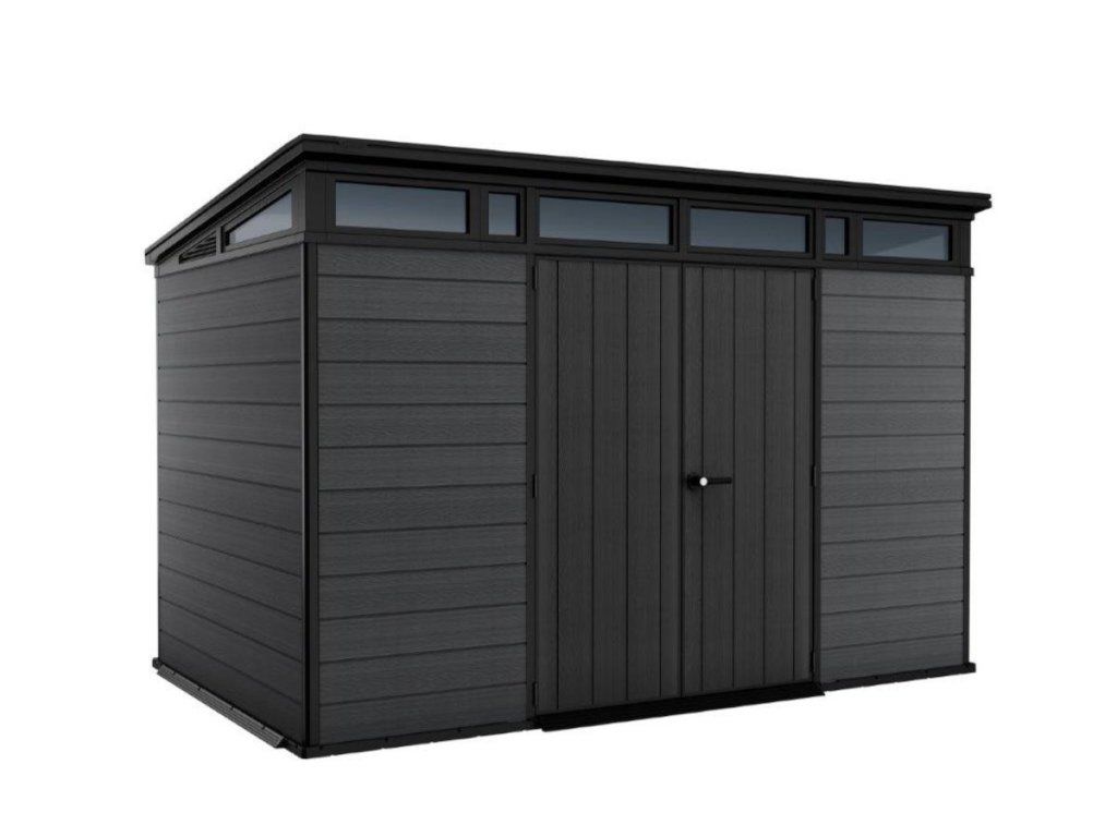 Keter Cortina Shed 11 × 7 ft Grey