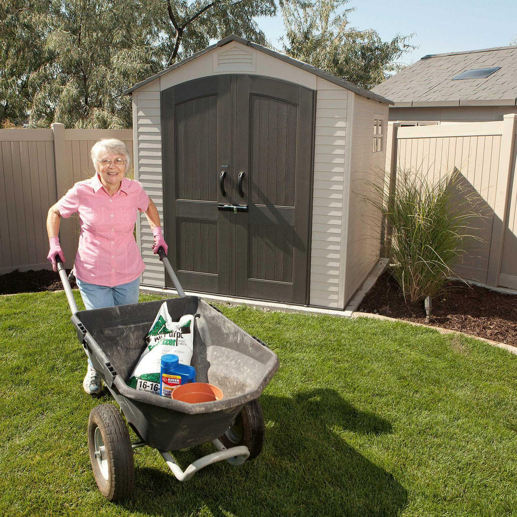 Lifetime Outdoor Storage Shed 7 × 7 ft