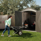 Lifetime Outdoor Storage Shed 7 × 7 ft