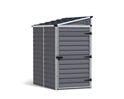 Canopia SkyLight 4' x 6' Lean-To Shed - Gray