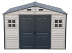 Duramax WoodSide Adobe Plus 10.5'x8' Shed with Foundation Kit and Window