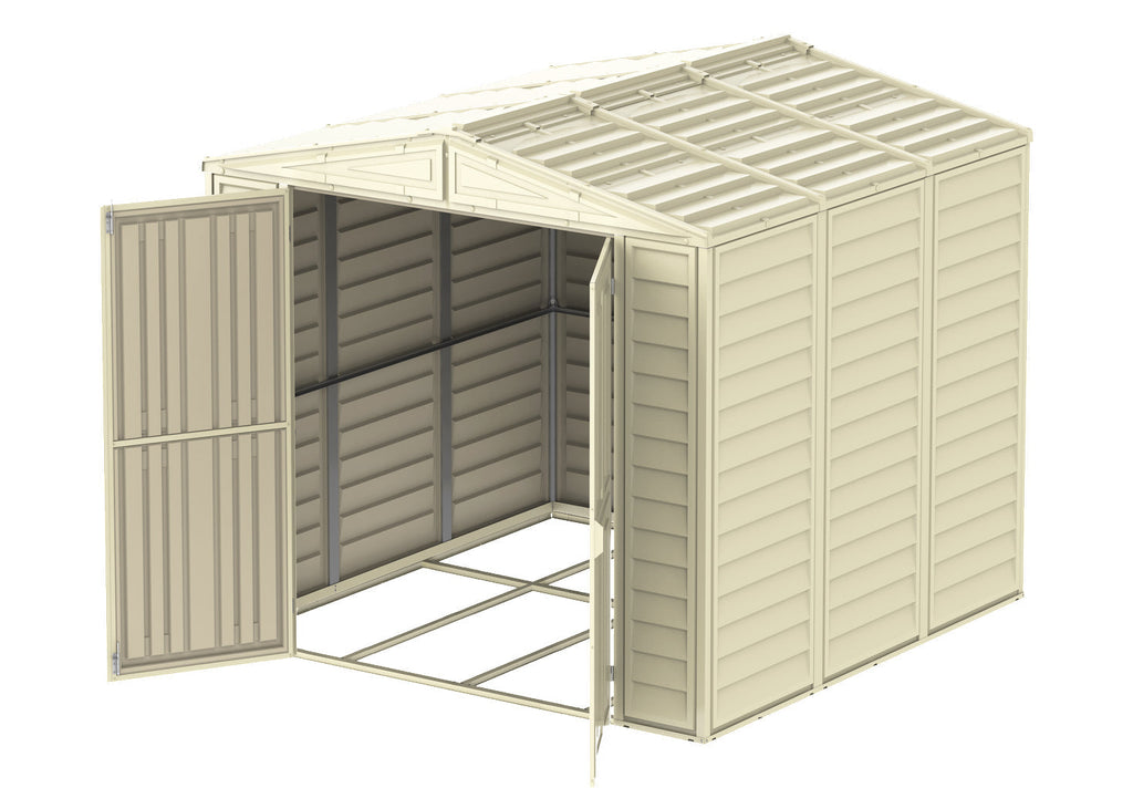 Duramax Duramate 8'x8' Vinyl Shed with Foundation - 00384