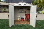 Duramax StoreAll 8'x6' Vinyl Shed with Foundation - 30115