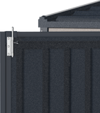 Duramax 10' x 4' SideMate Plus Pro Storage Shed with Foundation 36825
