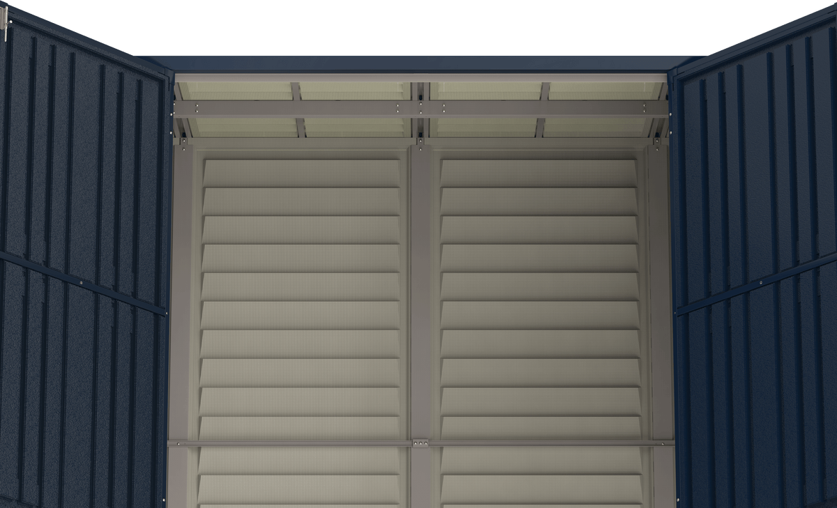 Duramax 10' x 4' SideMate Plus Pro Storage Shed with Foundation 36825