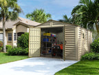 Duramax 10.5 x 13 ft Woodbridge Vinyl Plus Shed with Foundation 40234