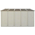 Duramax 10.5 x 13 ft Woodbridge Vinyl Plus Shed with Foundation 40234