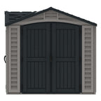 Duramax 10.5x8 Apex Pro - 2 windows & Side door with Foundation 40116